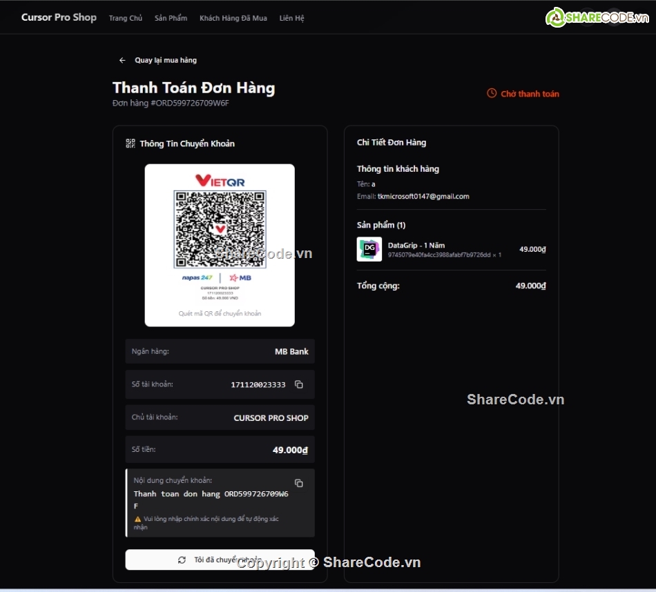 website bán tài khoản,source code shop tài khoản,website bán hàng Next.js,sharecode website bán account,code web Next.js Tailwind,code web React fullstack
